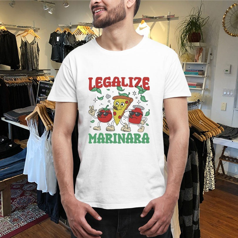 Official Legalize Marinara Pizza Tomato Shirts Unisex , , , Long Sleeve Tee