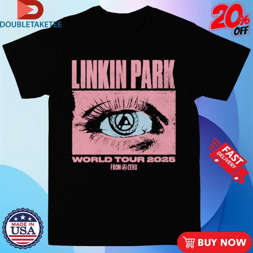Official Linkin Park From Zero World Tour 2025 Eye Shirts Unisex , , , Long Sleeve Tee