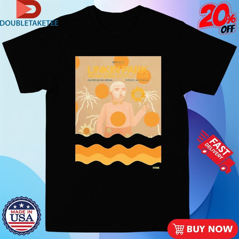 Official Linkin Park From Zero World Tour 2026 At Qudos Bank Arena On March 14 Sydney Australia Shirts
