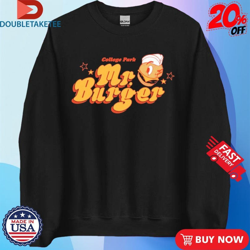 Official Logic College Mr Burger College Park Shirts Unisex , , , Long Sleeve Tee