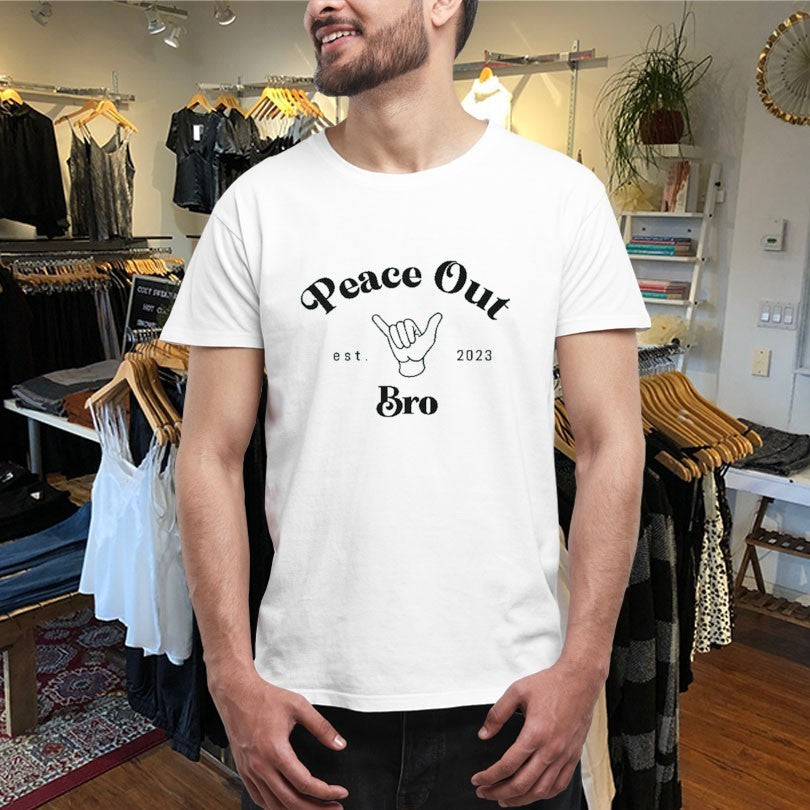Official Lol Podcast Peace Out Bro Est 2023 Shirts Unisex , , , Long Sleeve Tee