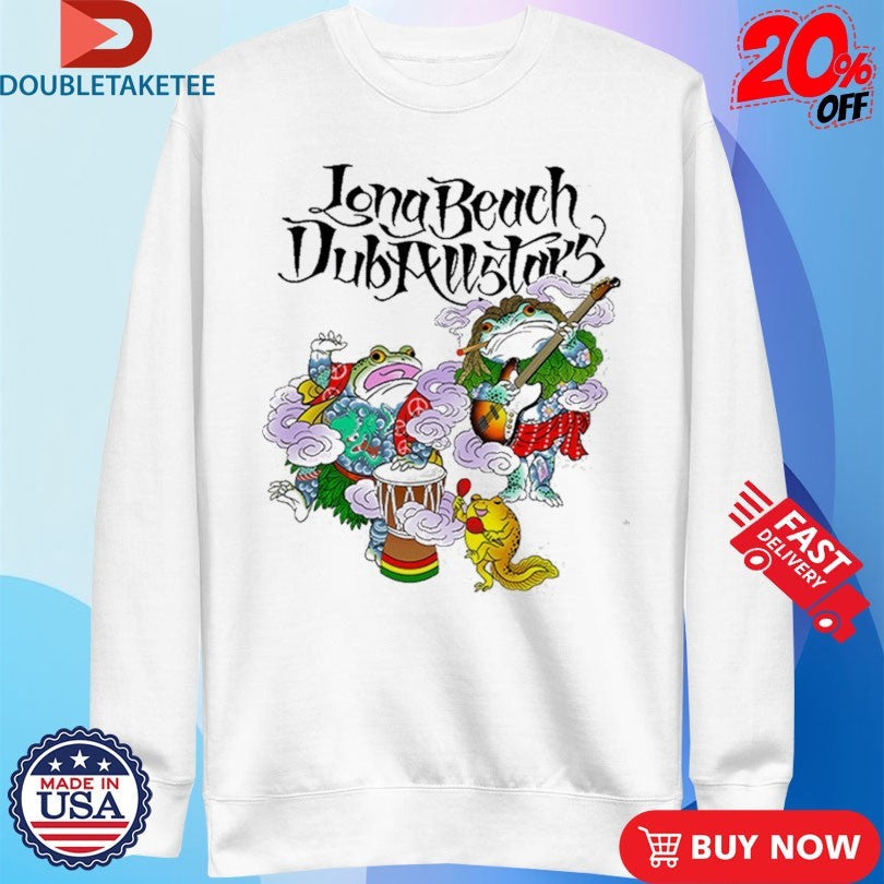 Official Long Beach Dub AllStars Frog Shirts Unisex , , , Long Sleeve Tee