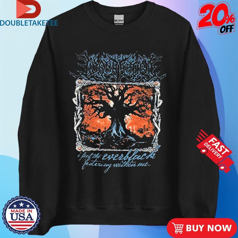 Official Lorna Shore I Feel The Everblack Festering Within Me Tree Shirts Unisex , , , Long Sleeve Tee