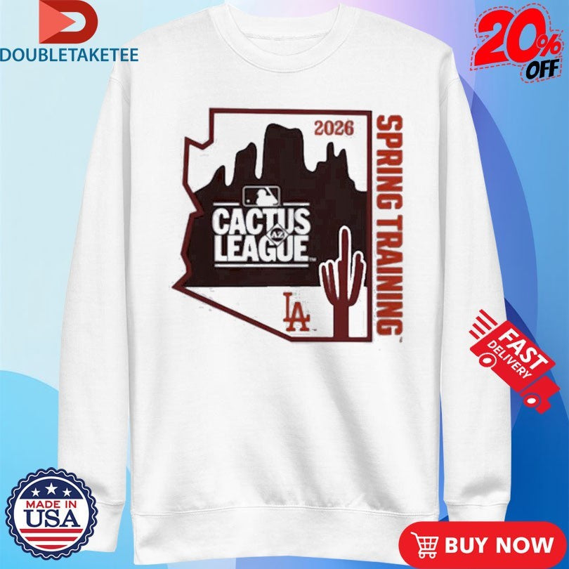 Official Los Angeles Dodgers 2026 Spring Training Cactus League Influx Ball Shirts Unisex , , , Long Sleeve Tee