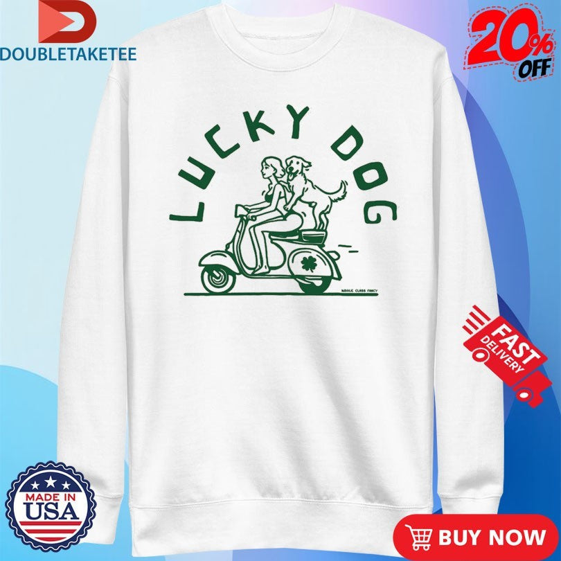 Official Lucky Dog s Unisex , , , Long Sleeve Tee