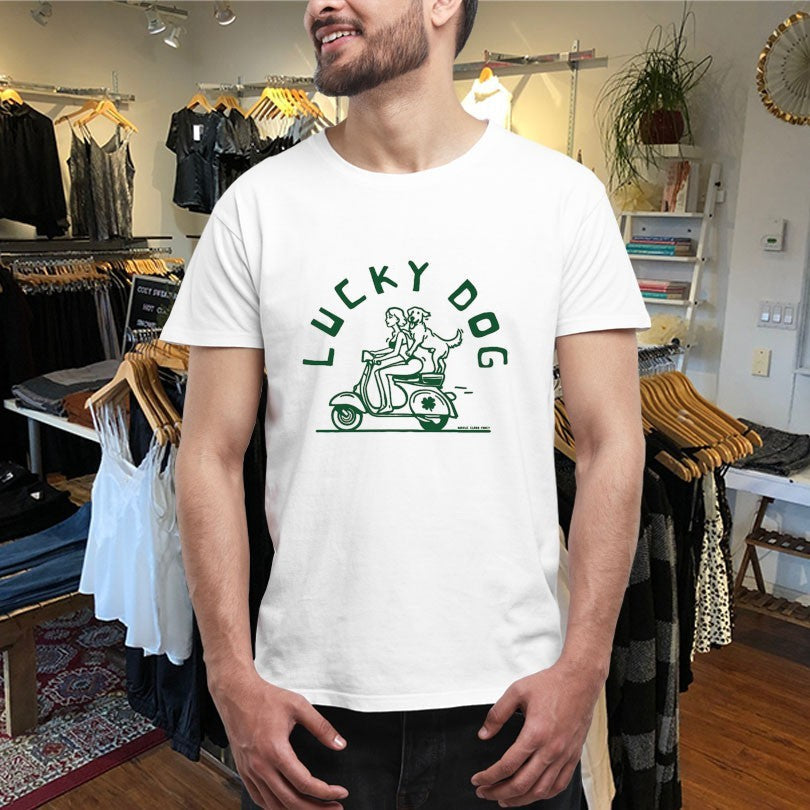 Official Lucky Dog s Unisex , , , Long Sleeve Tee