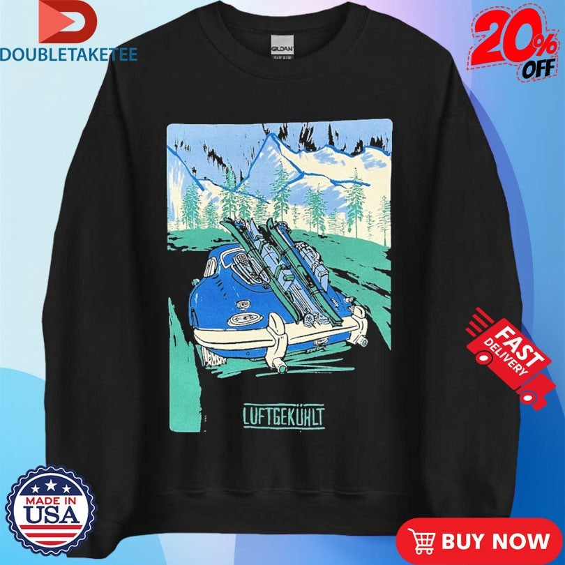 Official Luftgekuhlt Winter 356 Ski Shirts Unisex , , , Long Sleeve Tee