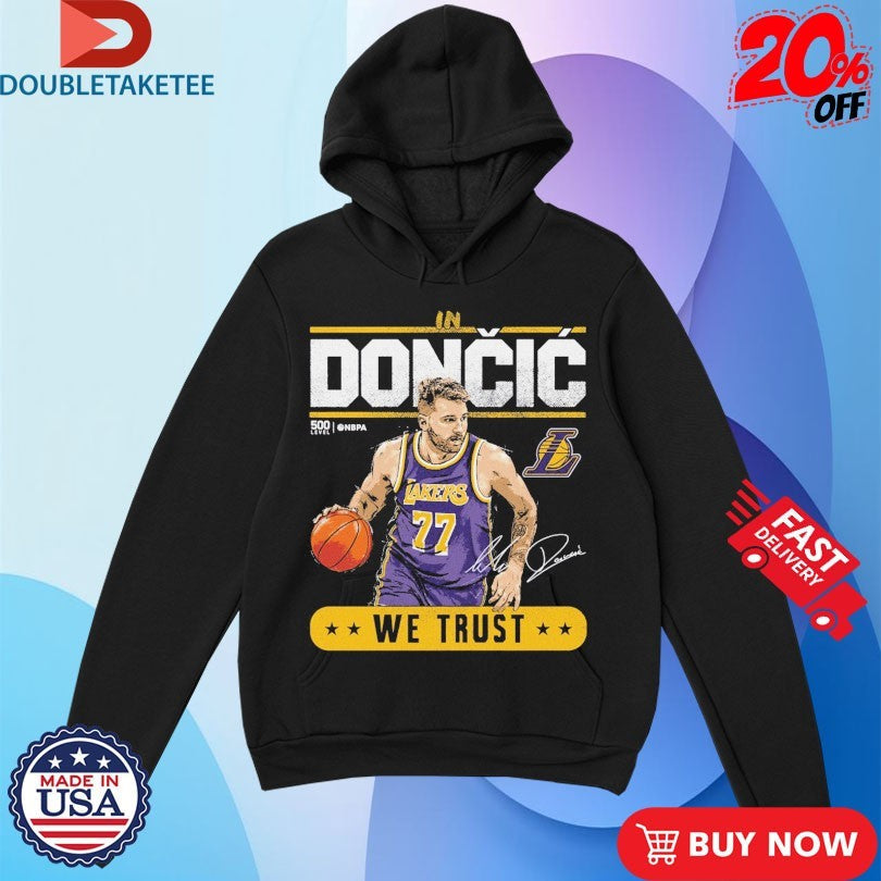 Official Luka Doncic Los Angeles Lakers Trust WHT Shirts Unisex , , , Long Sleeve Tee