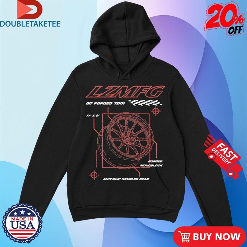 Official Lzmfg LZ x BC Forged Anti Slip Knurled Dead Shirts Unisex , , , Long Sleeve Tee