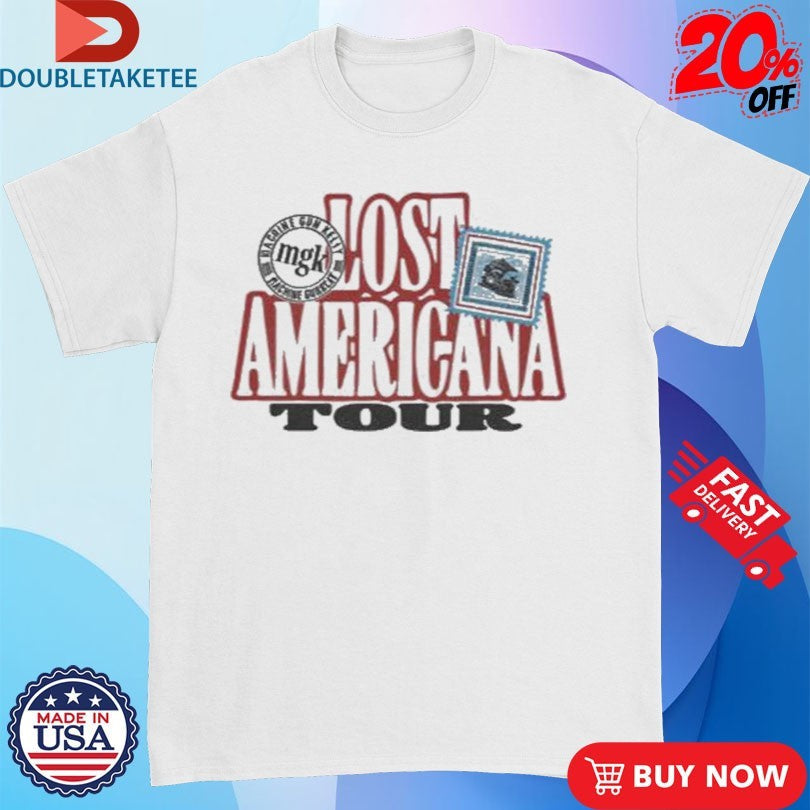 Official Machine Gun Kelly Lost Americana Tour 2025 2026 Shirts Unisex , , , Long Sleeve Tee