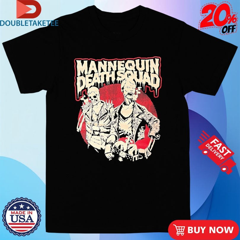 Official Mannequin Death Squad Skeletons Shirts Unisex , , , Long Sleeve Tee