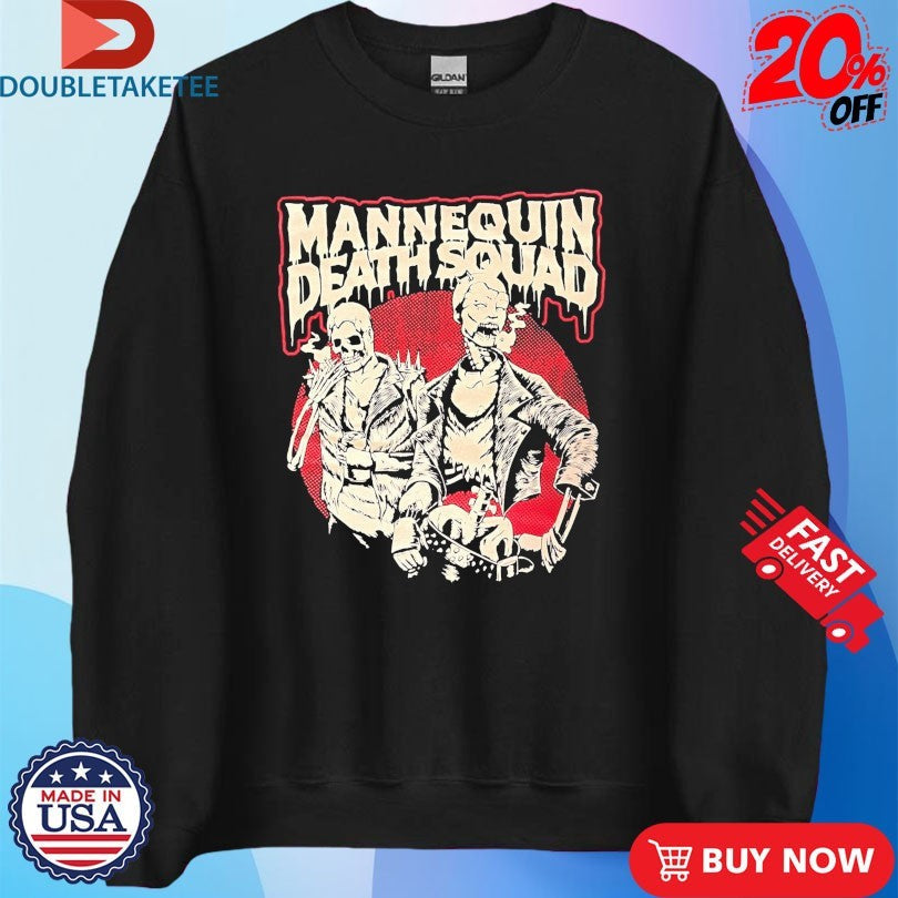 Official Mannequin Death Squad Skeletons Shirts Unisex , , , Long Sleeve Tee