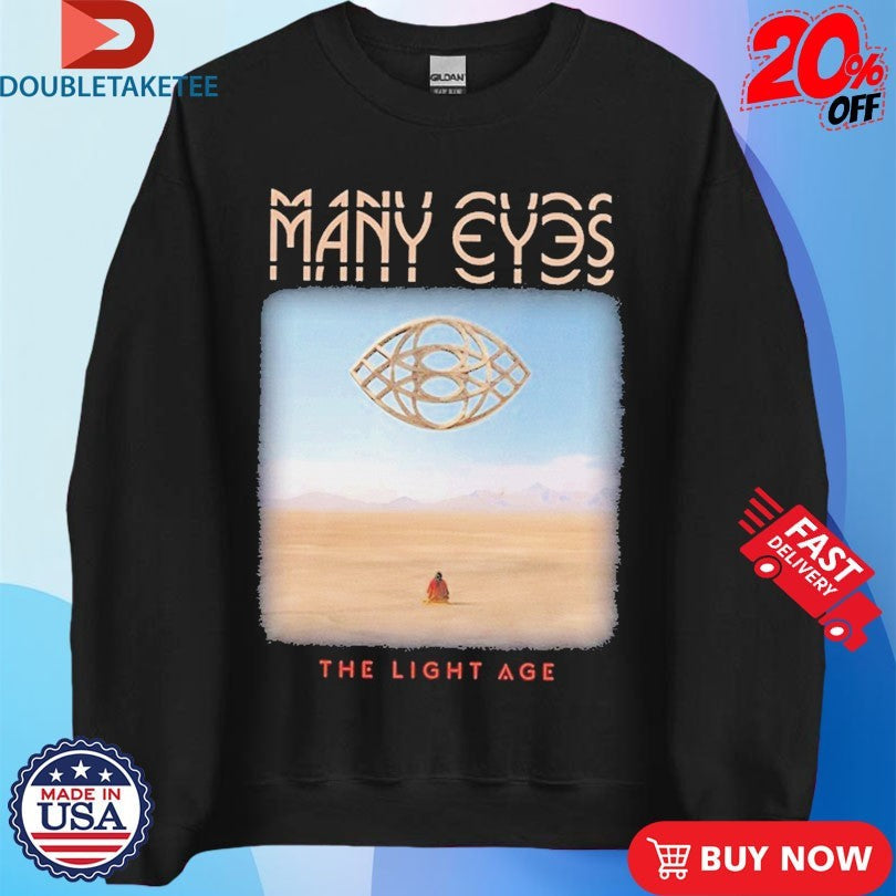 Official Many Eyes The Light Age Album Cover Shirts Unisex , , , Long Sleeve Tee