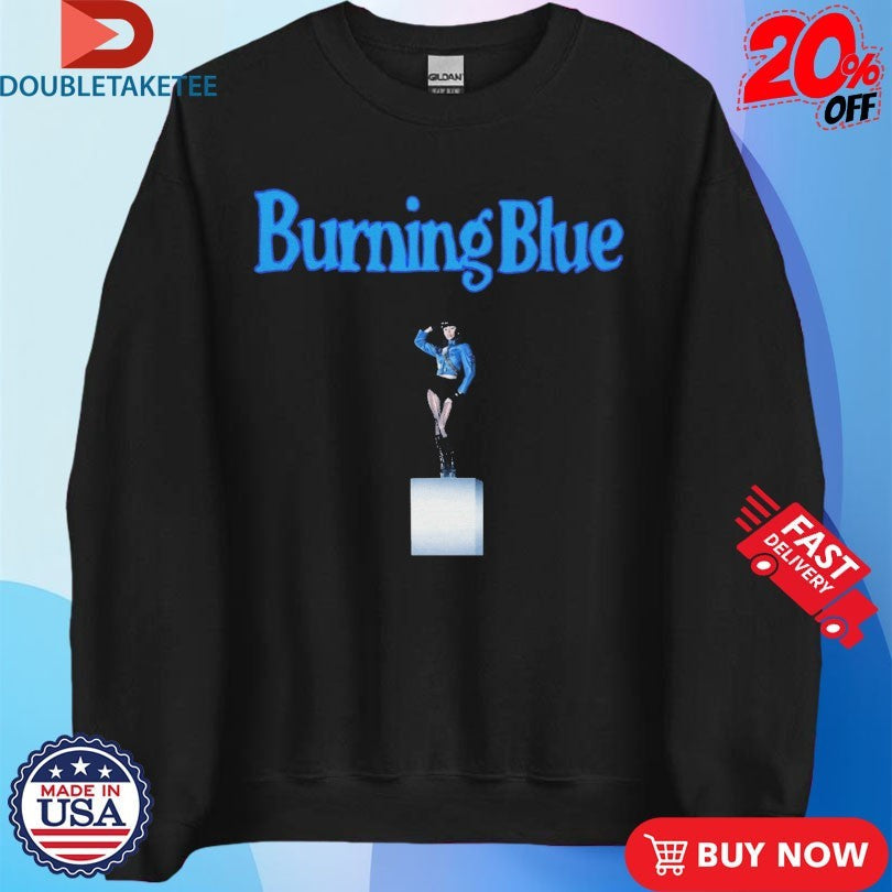 Official Mariah The Scientist Burning Blue Shirts Unisex , , , Long Sleeve Tee