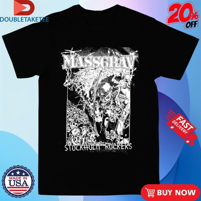Official Massgrav Stockholm Rockers Shirts Unisex , , , Long Sleeve Tee