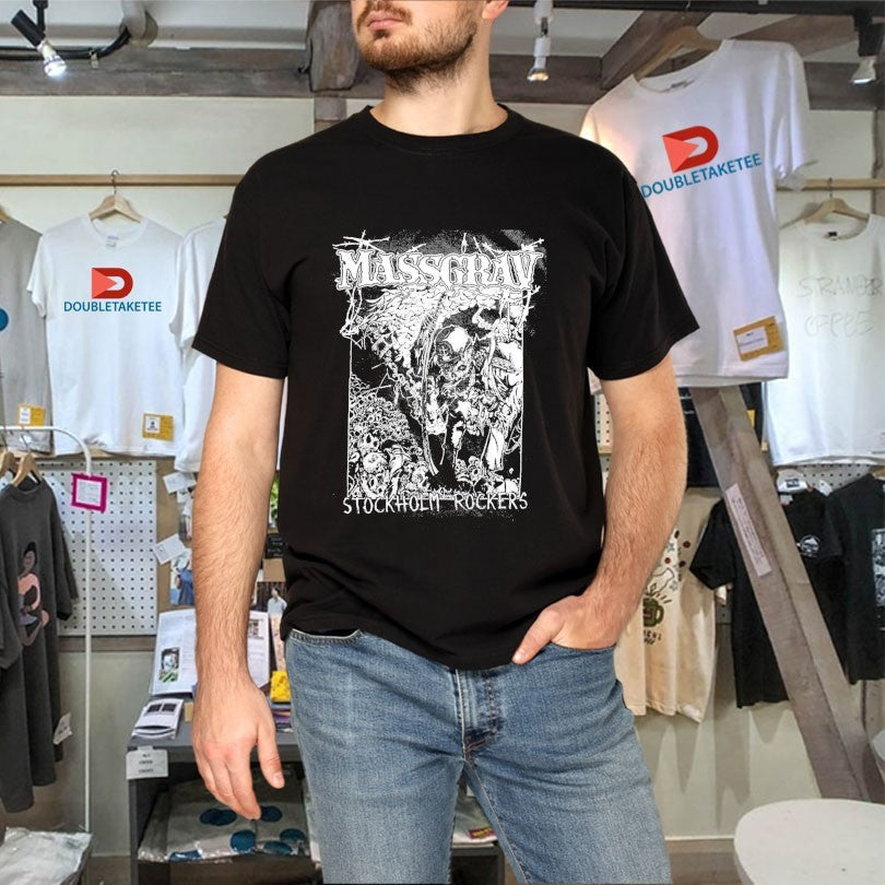 Official Massgrav Stockholm Rockers Shirts Unisex , , , Long Sleeve Tee