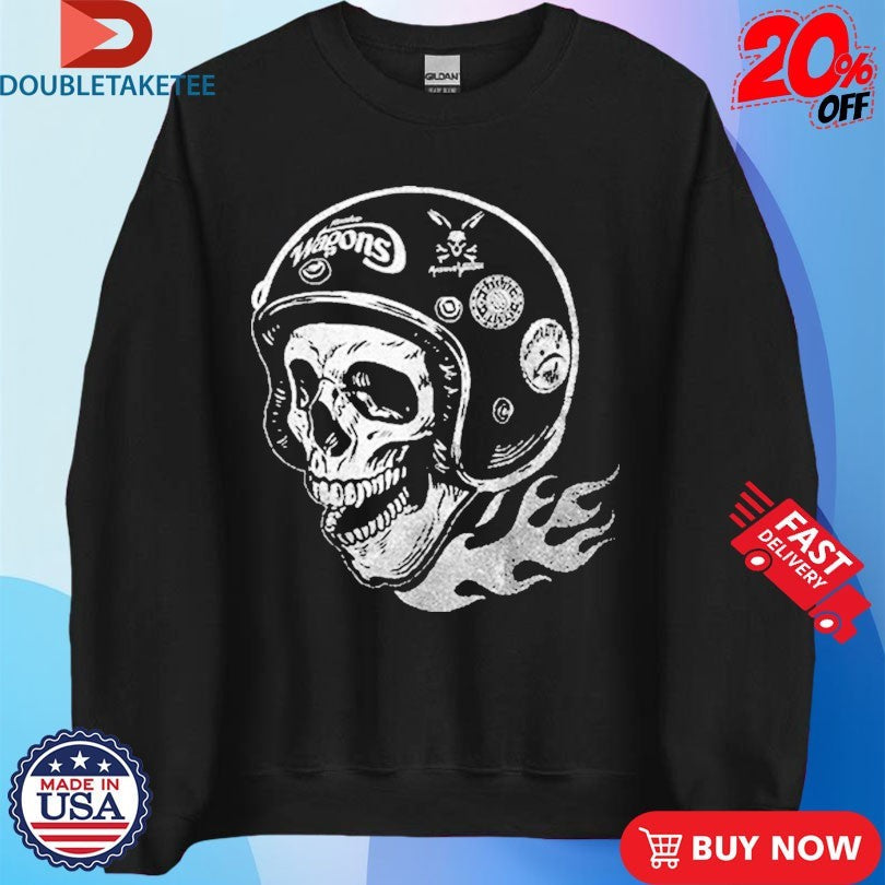 Official Massive Wagons Road Kill Skull Shirts Unisex , , , Long Sleeve Tee
