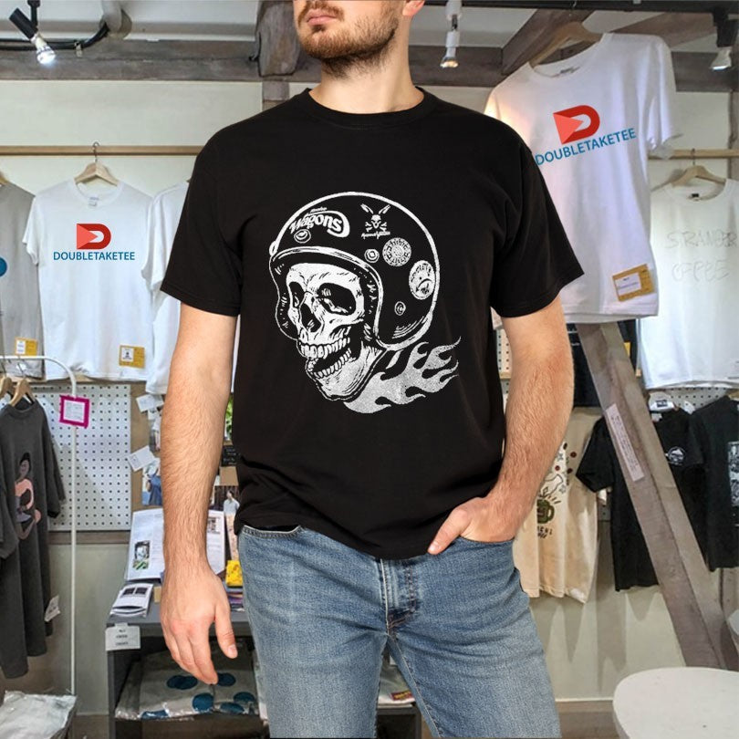 Official Massive Wagons Road Kill Skull Shirts Unisex , , , Long Sleeve Tee