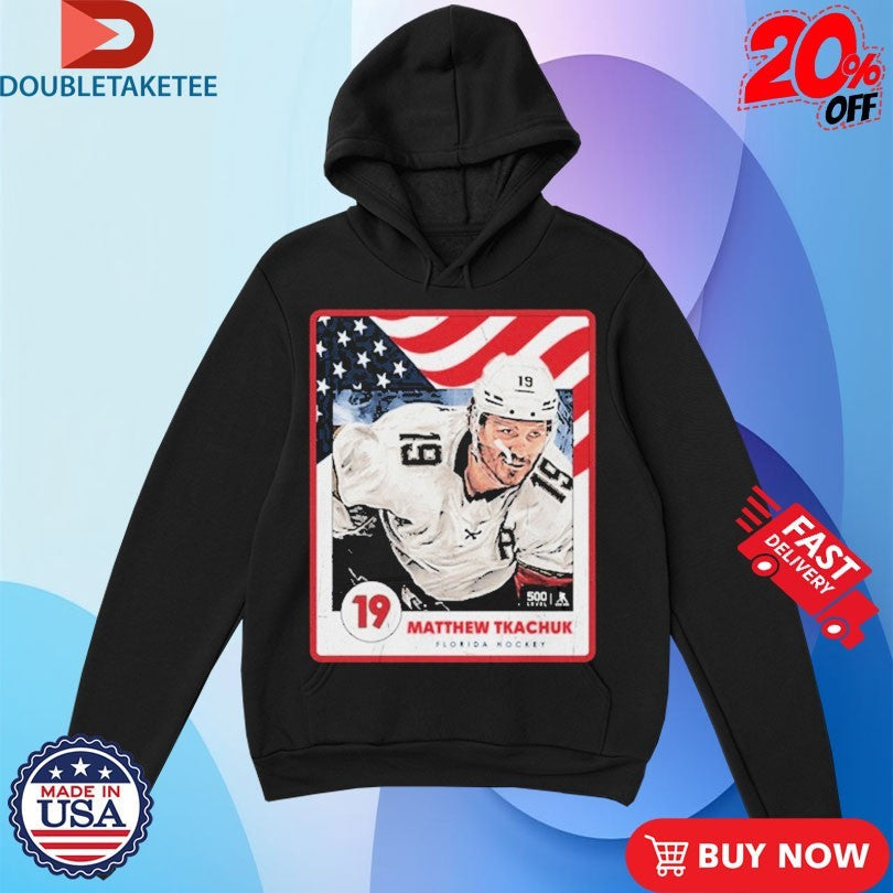 Official Matthew Tkachuk Florida Hockey Usa Card Shirts Unisex , , , Long Sleeve Tee