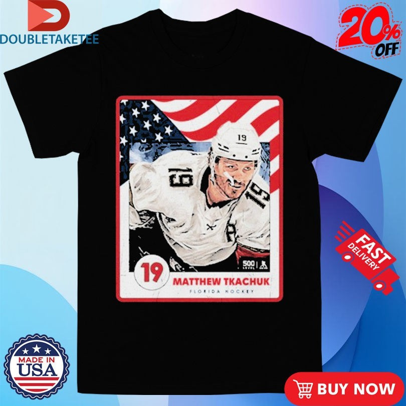 Official Matthew Tkachuk Florida Hockey Usa Card Shirts Unisex , , , Long Sleeve Tee