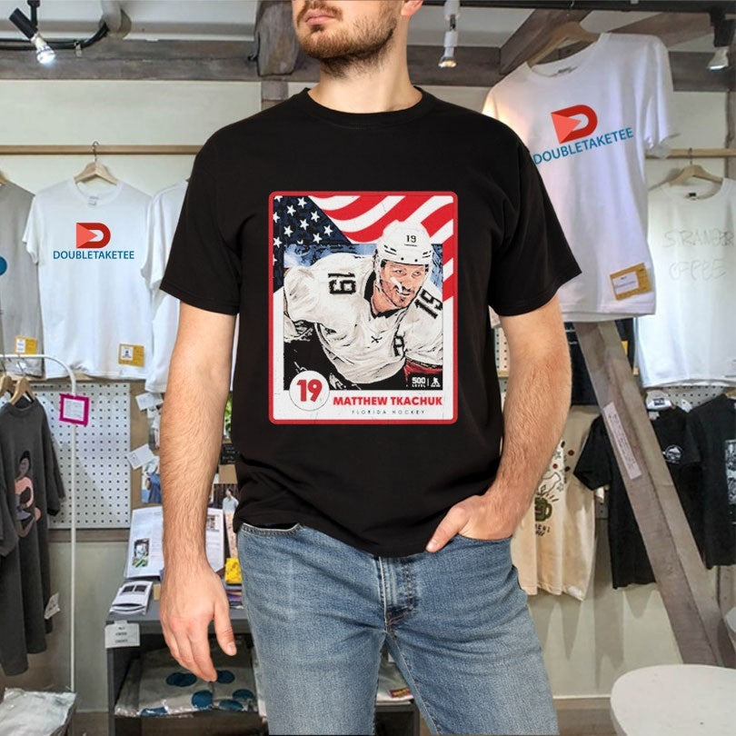 Official Matthew Tkachuk Florida Hockey Usa Card Shirts Unisex , , , Long Sleeve Tee