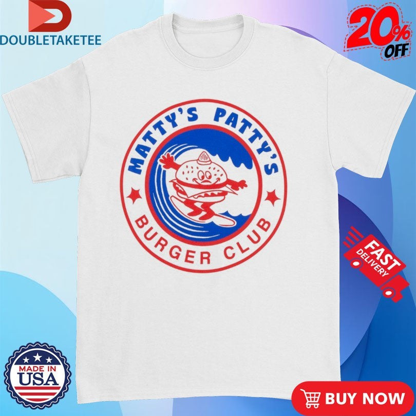Official Matty’s Patty’s Burger Club Logo Shirts Unisex , , , Long Sleeve Tee