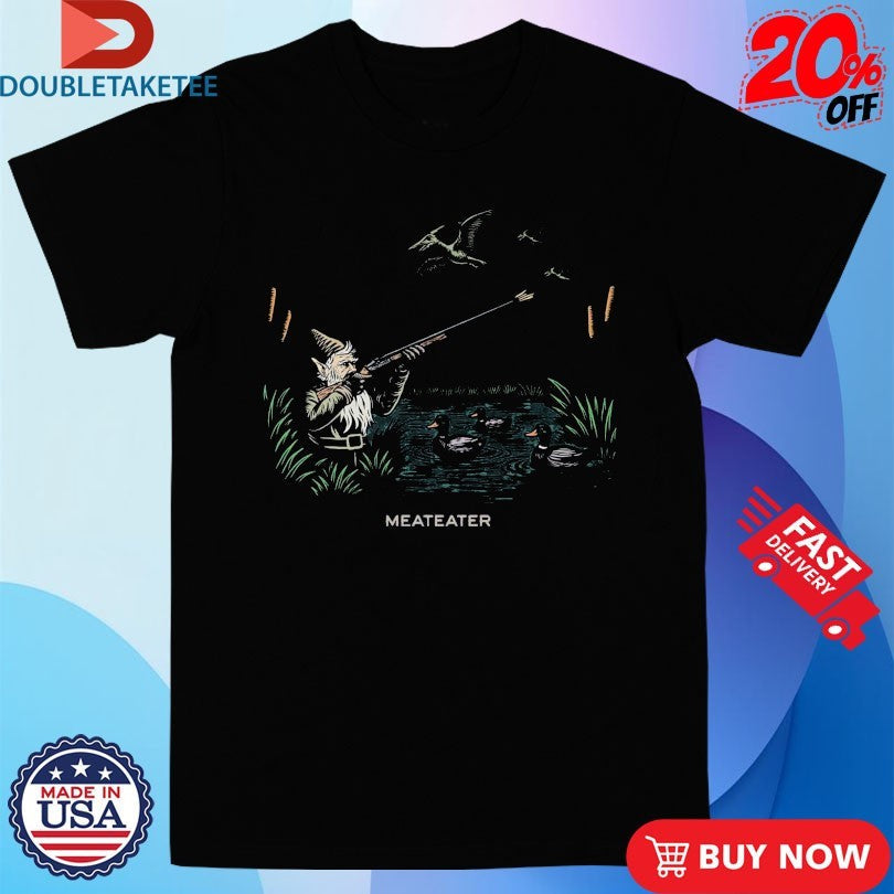 Official Meateater Terraducktyl Hunter Gnome Shirts Unisex , , , Long Sleeve Tee