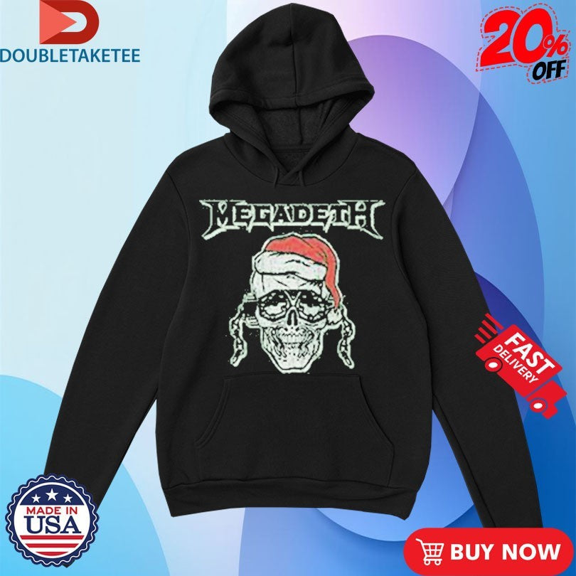Official Megadeth Skull Christmas Shirts Unisex , , , Long Sleeve Tee