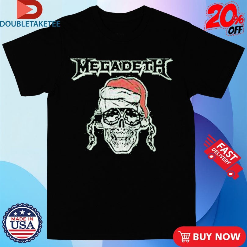Official Megadeth Skull Christmas Shirts Unisex , , , Long Sleeve Tee