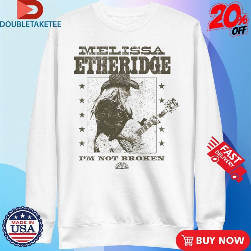 Official Melissa Etheridge I’m Not Broken Guitar Shirts Unisex , , , Long Sleeve Tee