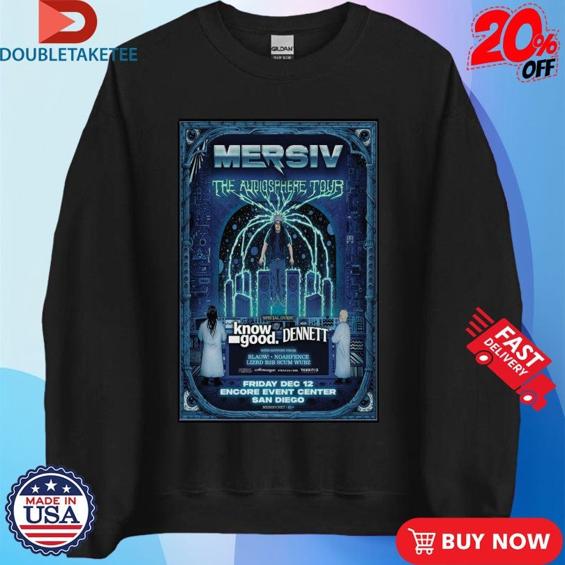 Official Mersiv Dec 12 2025 San Diego Shirts Unisex , , , Long Sleeve Tee