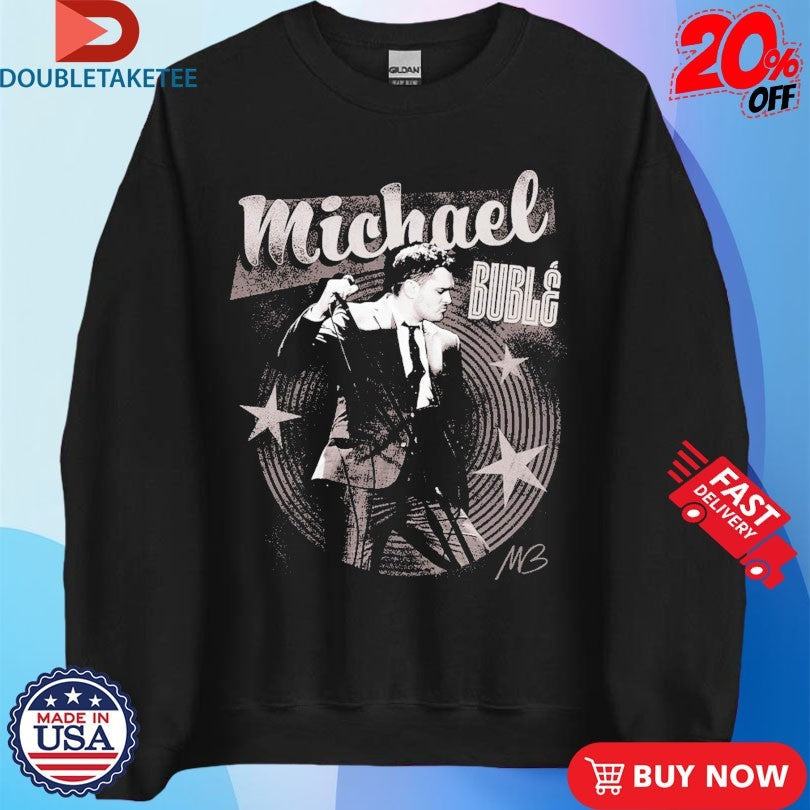 Official Michael Buble Vintage Shirts Unisex , , , Long Sleeve Tee