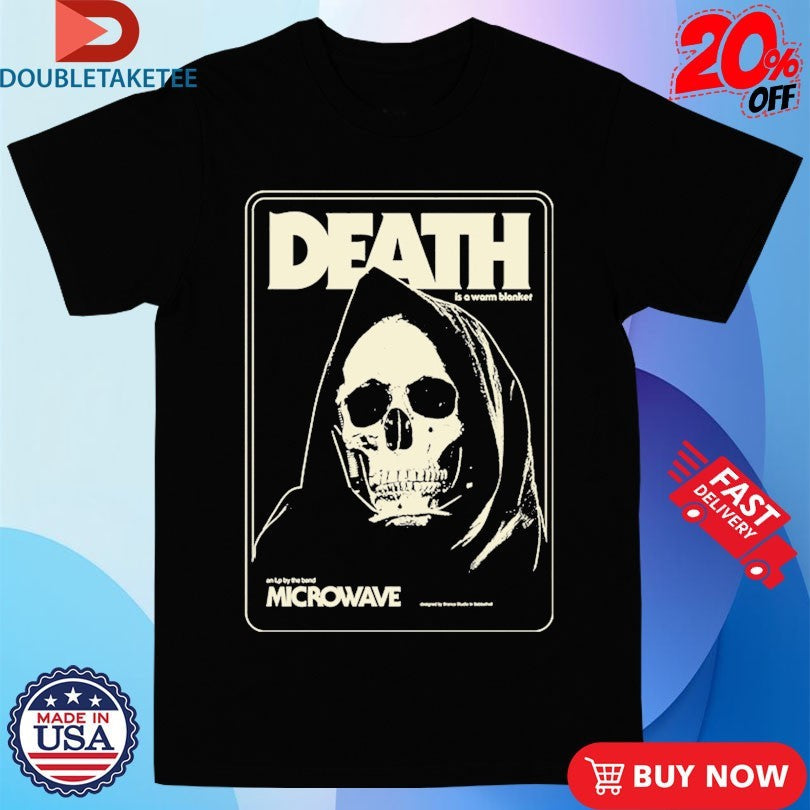Official Microwave Is A Warm Blanket Death Skull Shirts Unisex , , , Long Sleeve Tee