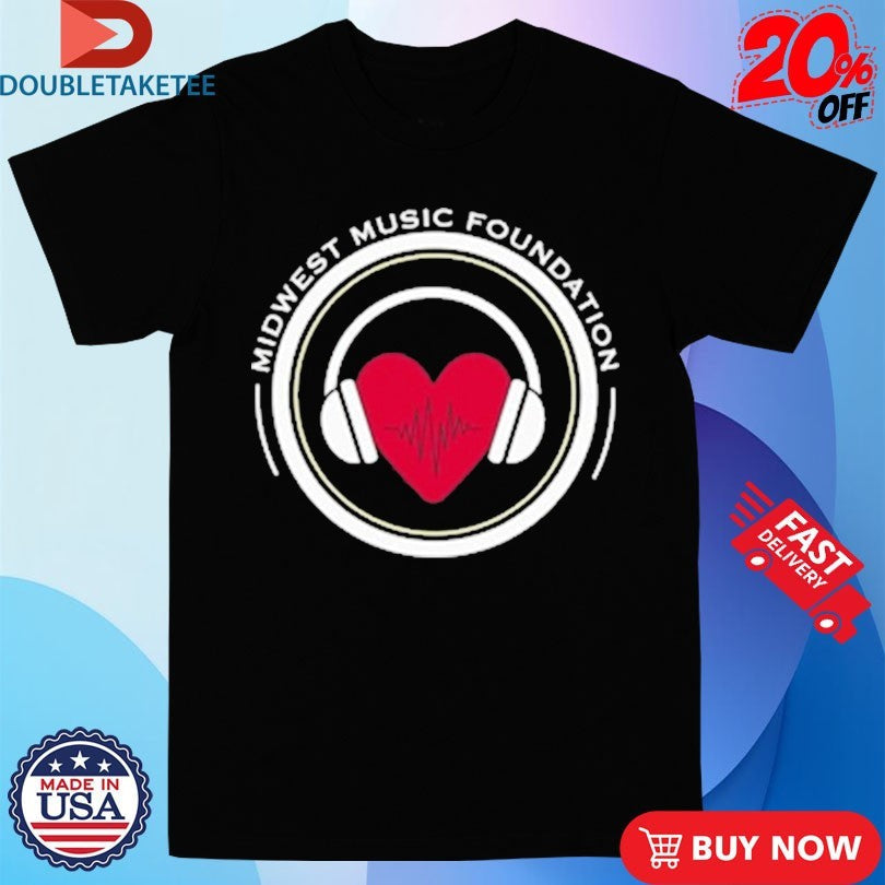 Official Midwest Music Foundation Heart Shirts Unisex , , , Long Sleeve Tee