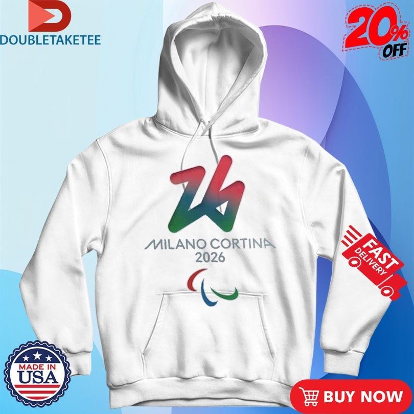 Official Milano Cortina 2026 Paralympics Logo Shirts Unisex , , , Long Sleeve Tee