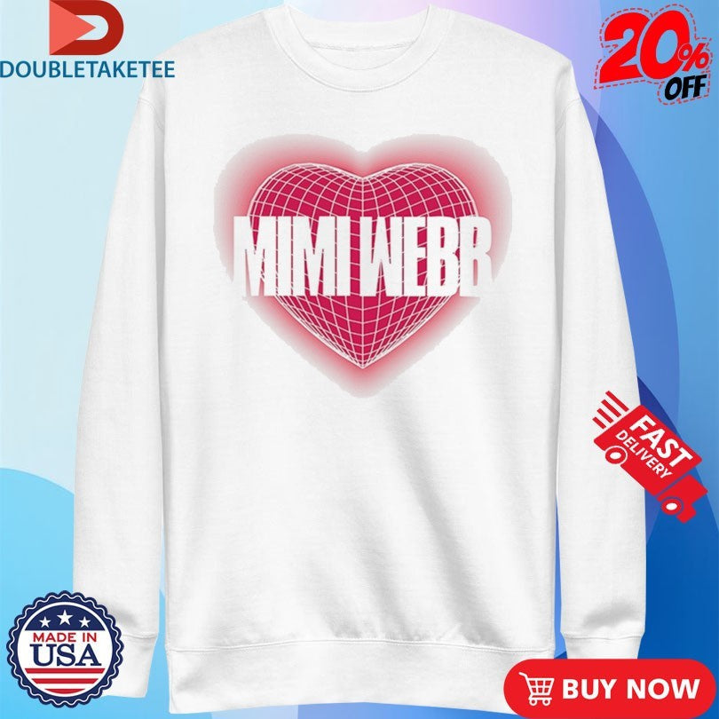 Official Mimi Webb Heart Shirts Unisex , , , Long Sleeve Tee