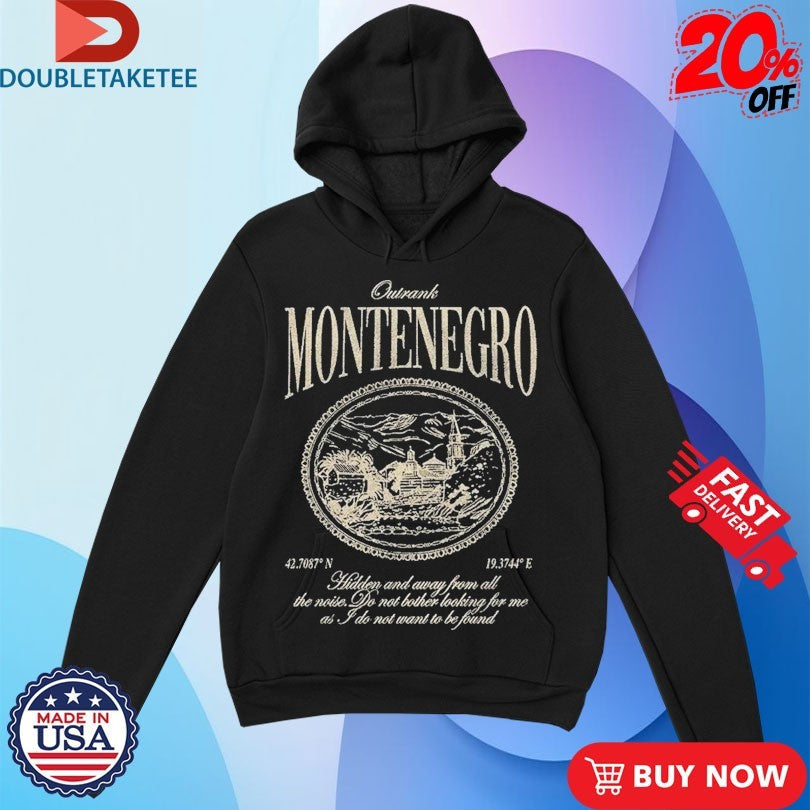 Official Montenegro Outrank Shirts Unisex , , , Long Sleeve Tee