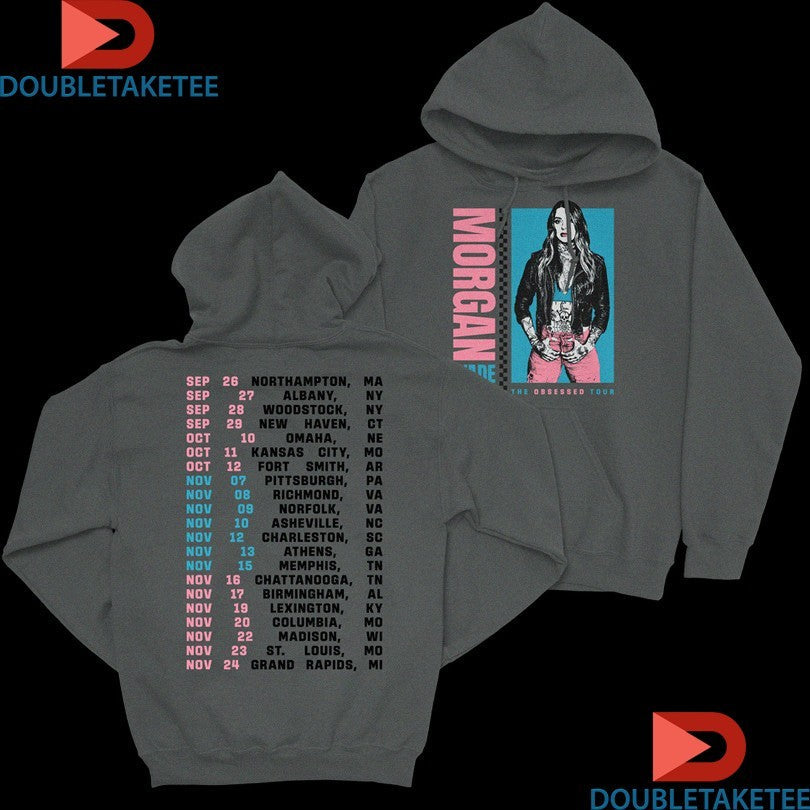 Official Morgan Wade The Obsessed Tour 2025 Dates Shirts Unisex , , , Long Sleeve Tee