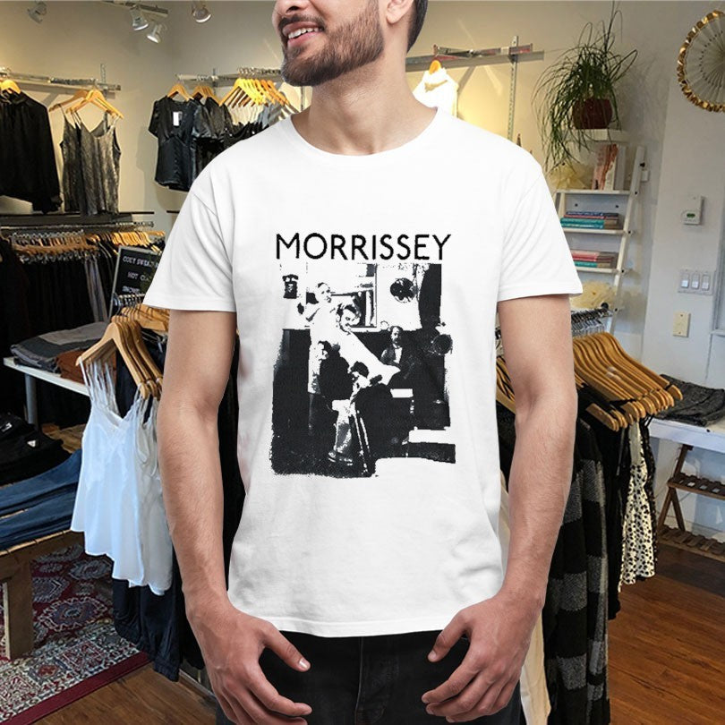 Official Morrissey Barber Photo Shirts Unisex , , , Long Sleeve Tee