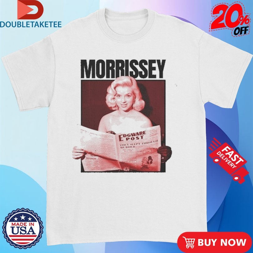 Official Morrissey Diana Reading Edgware Post Shirts Unisex , , , Long Sleeve Tee