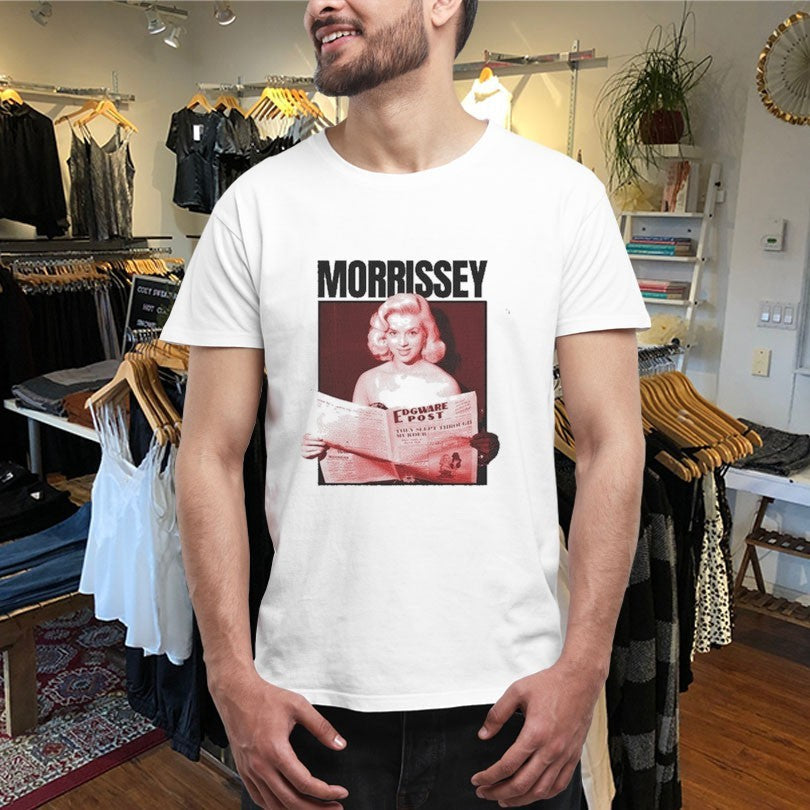 Official Morrissey Diana Reading Edgware Post Shirts Unisex , , , Long Sleeve Tee