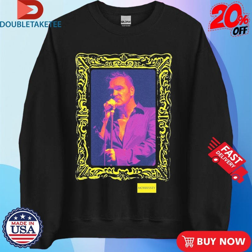 Official Morrissey Frame Potrait Shirts Unisex , , , Long Sleeve Tee