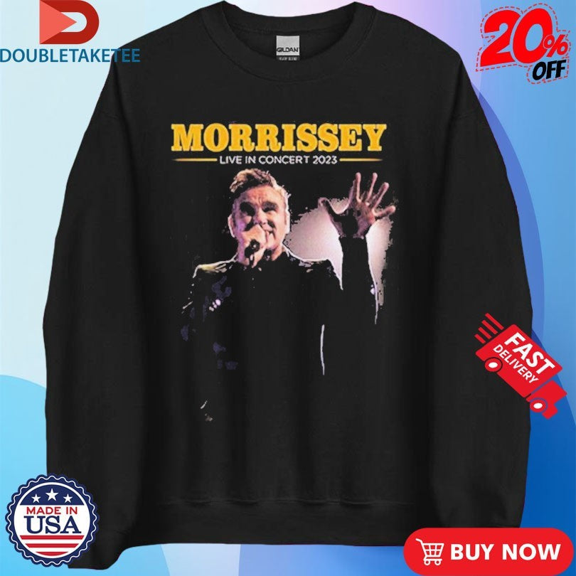 Official Morrissey Live In Concert 2023 Tour Shirts Unisex , , , Long Sleeve Tee