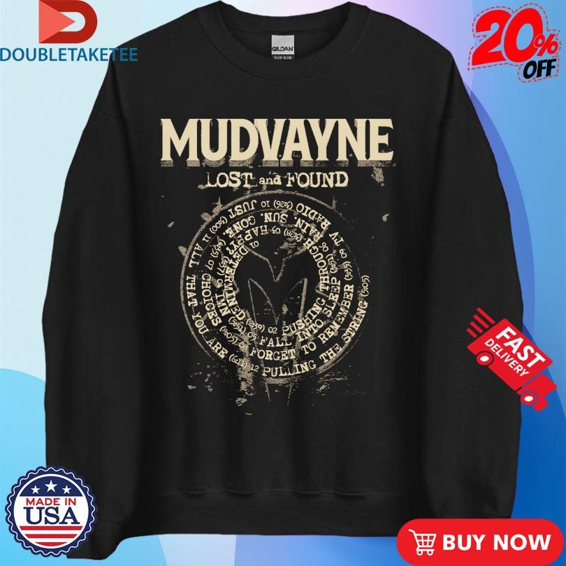 Official Mudvayne Lost &amp; Found Shirts Unisex , , , Long Sleeve Tee