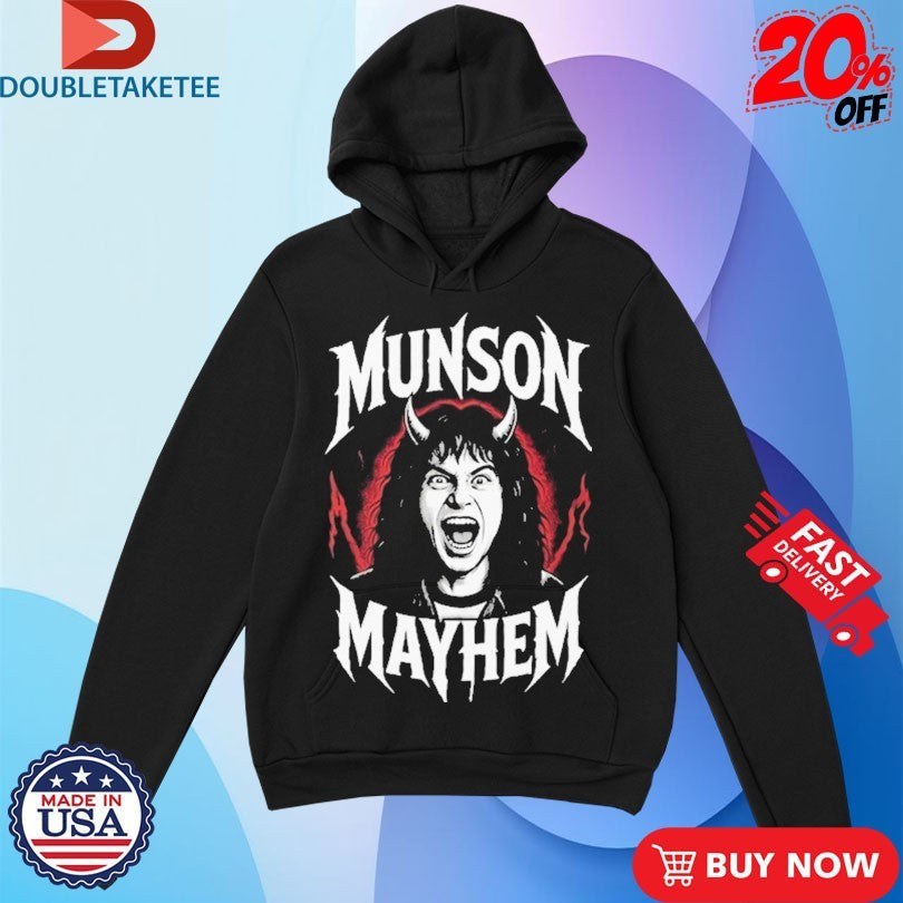 Official Munson Mayhem Satan Metal Shirts Unisex , , , Long Sleeve Tee