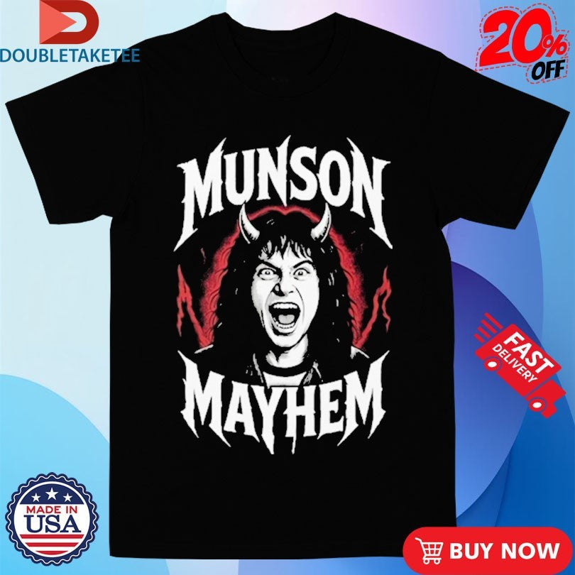 Official Munson Mayhem Satan Metal Shirts Unisex , , , Long Sleeve Tee
