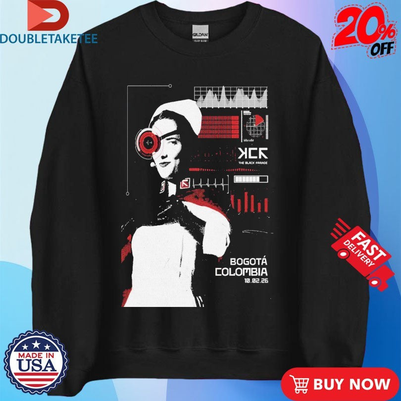 Official My Chemical Romance Bogota Colombia Feb 10 2026 Shirts Unisex , , , Long Sleeve Tee