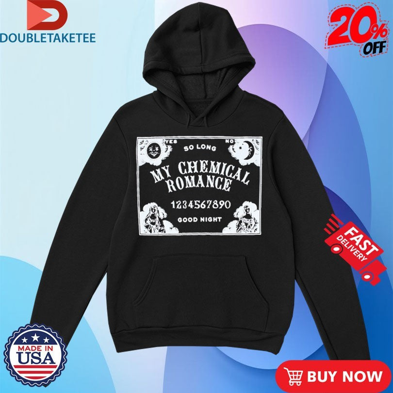 Official My Chemical Romance Goodnight Shirts Unisex , , , Long Sleeve Tee