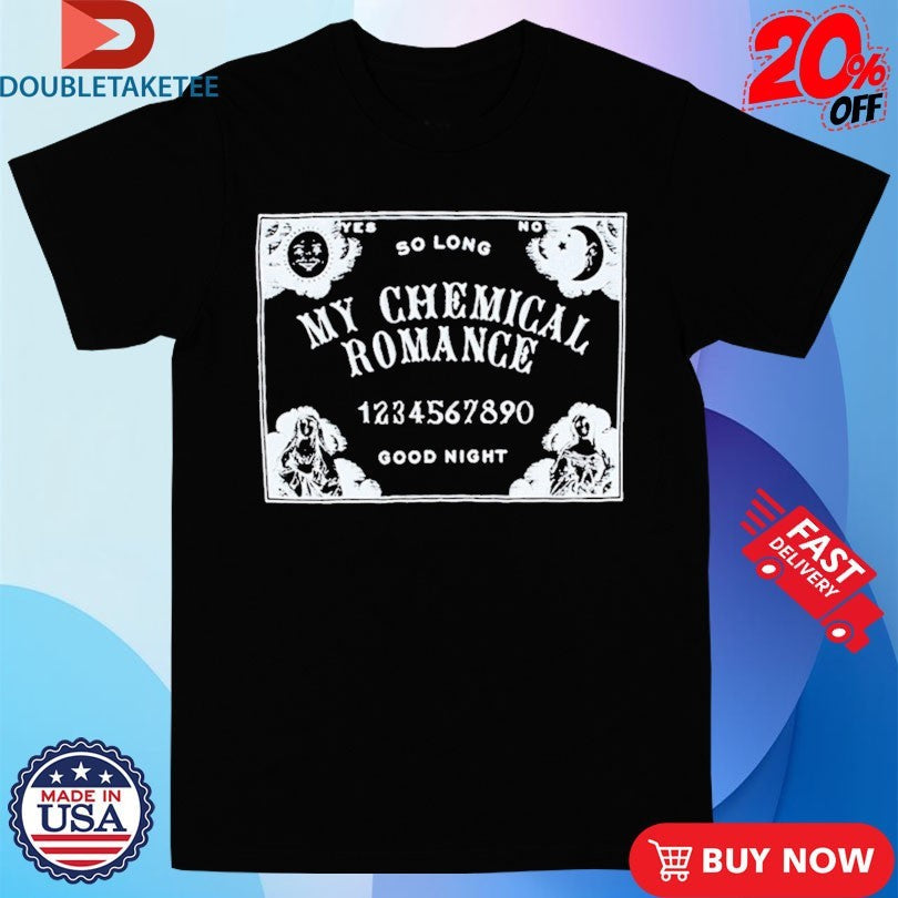 Official My Chemical Romance Goodnight Shirts Unisex , , , Long Sleeve Tee