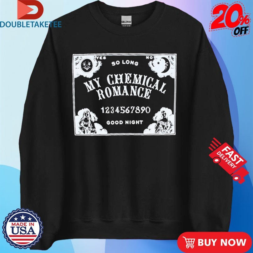 Official My Chemical Romance Goodnight Shirts Unisex , , , Long Sleeve Tee